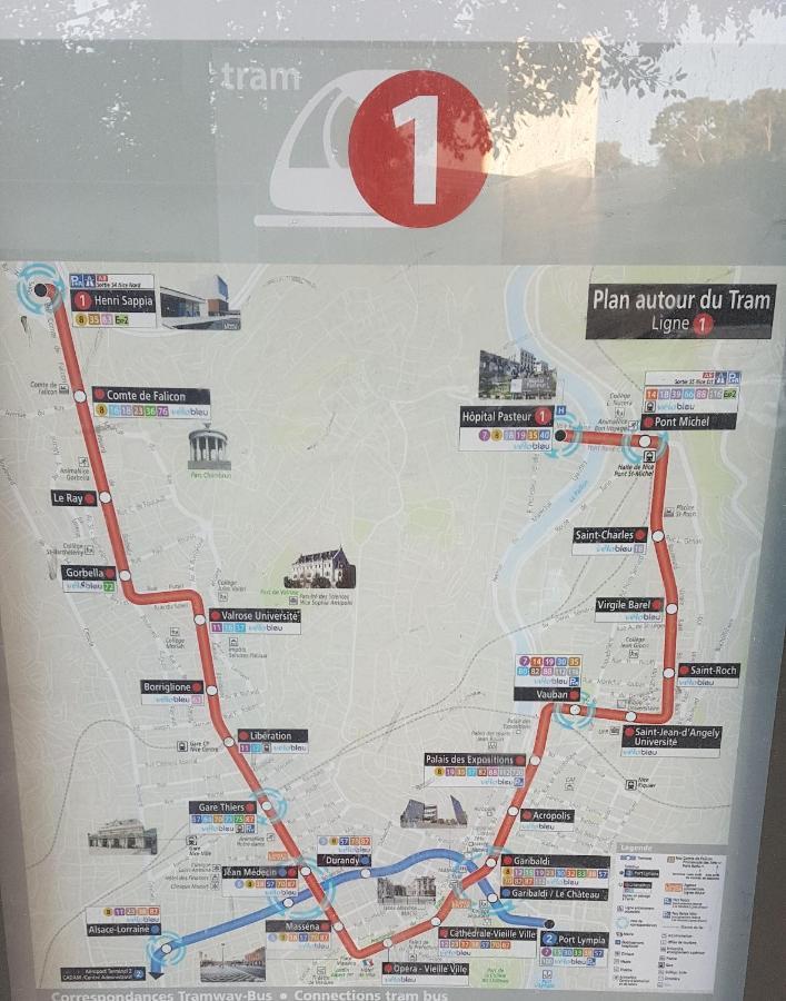 New Cheap Private Room, Kitchen , Overwieuw Sea,Tram On Spot, 12 Minutes From Nice Train Station With Tram , Beach In 17 Min Tram , Chambre Privee Pas Cher, Cuisine Equipee , Tram Sur Place, Apercu Mer, 12 Min De La Gare De Nice Avec Le Tram, 17 Min Exteriér fotografie